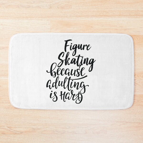 Item preview, Figure Skating Because Adulting Is Hard designed and sold by ProjectX23.