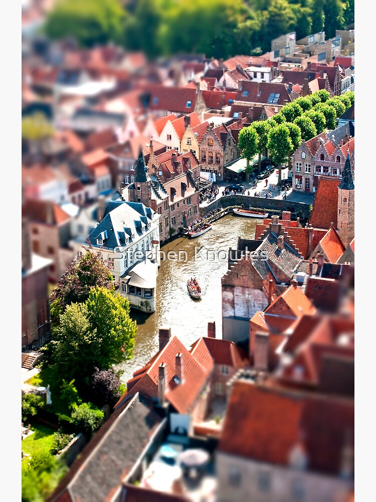 Bruges (tilt and shift) by stephenknowles