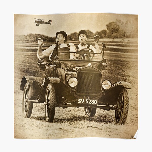 Not Likely Laurel and Hardly Hardy Poster