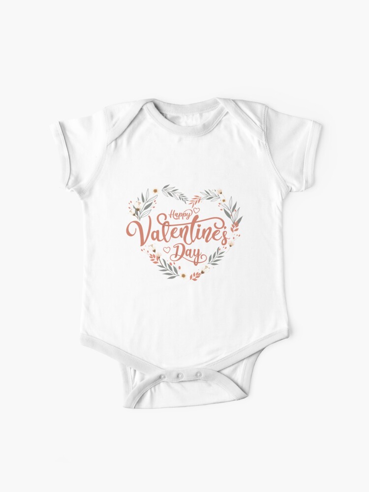 Happy Valentine's Day Onesie® Cute Heart Onesie® Gift for Valentine's Day 