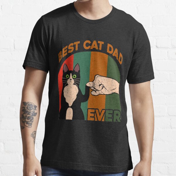 best dad cat ever t shirt