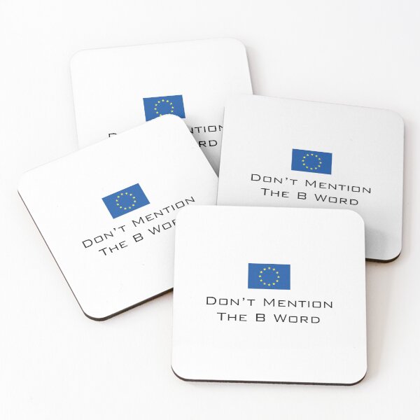 Item preview, Brexit | Don't Mention The B Word | UK EU Flag | Black designed and sold by SJ Designs.