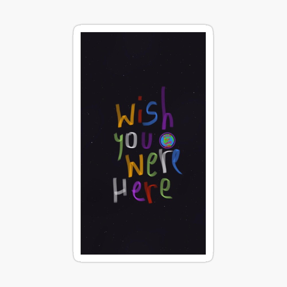 Wish You Were Here Astroworld Travis Scott Greeting Card By Leonkon22 Redbubble