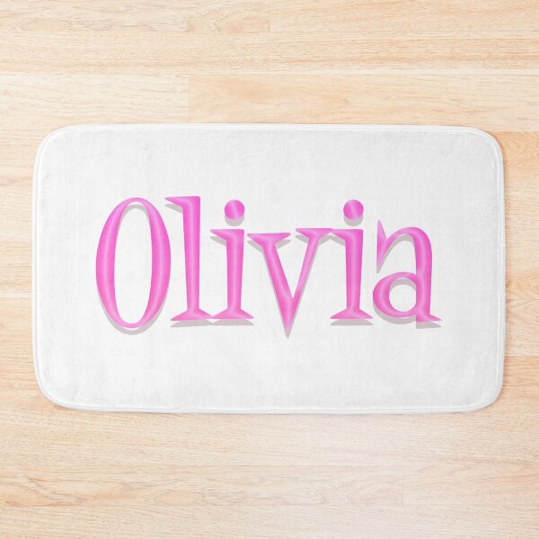 Item preview, Girl Name Olivia in Cartoon Style designed and sold by Space-Bug.