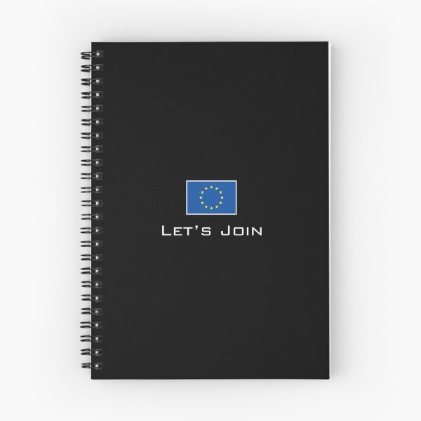 Item preview, Brexit | Let's Join | UK EU Flag | White Print designed and sold by SJ Designs.