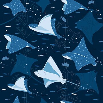Imagen de la obra Rayas voladoras azules de Avisnanna