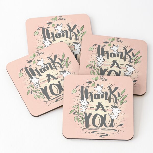 Item preview, Kangaroo Thank You Note designed and sold by beamaysing.