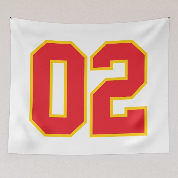 Item preview, 02 Jersey Number, Two Red designed and sold by elhefe.