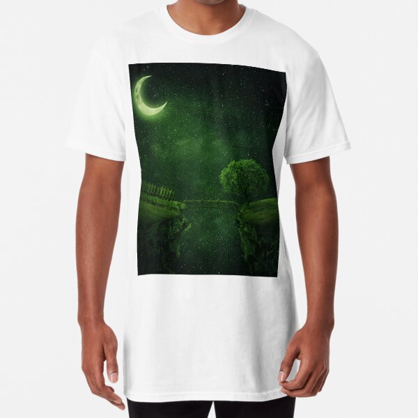 the green night Long T-Shirt