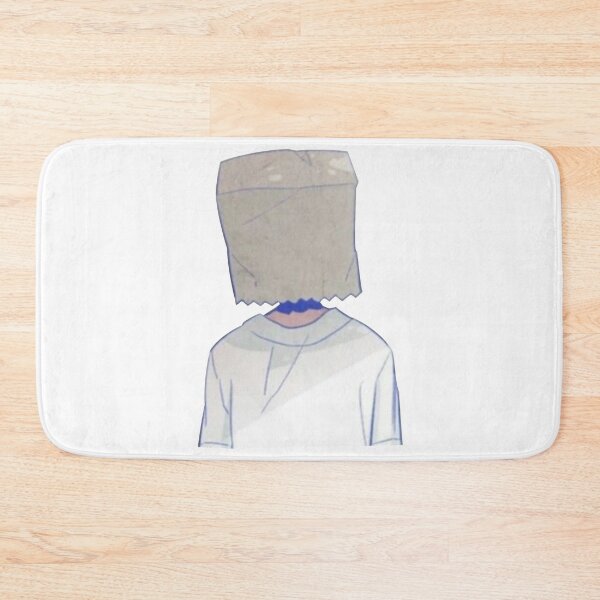 Item preview, Bag head - BAGMAN- Digital pencil drawing - Colour designed and sold by Gatsbird Design.