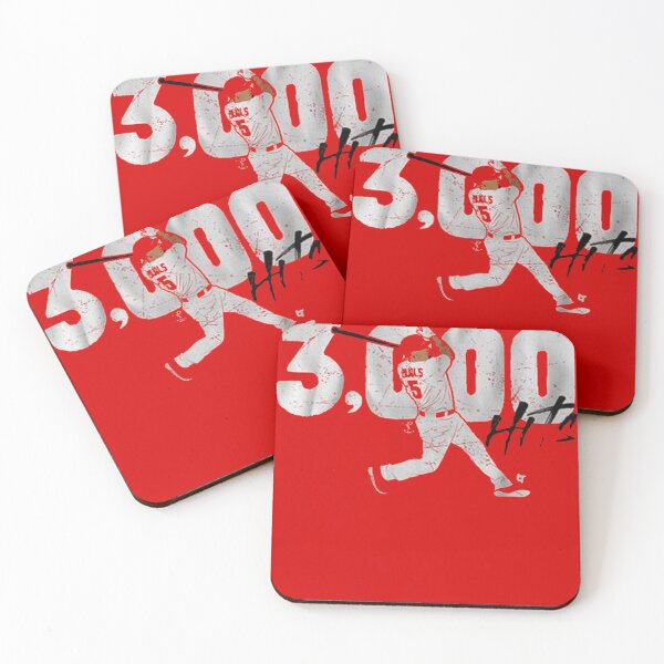 Item preview, Albert Pujols 3000 Hits T-Shirt Apparel (T-Shirt, Socks, Polo Shirt, V-Neck, Long Sleeve, Hoodies, Sweatshirts, Stickers, Jackets, Men, Women, Baby, Kids and Accessories) designed and sold by DopewaveShirt.
