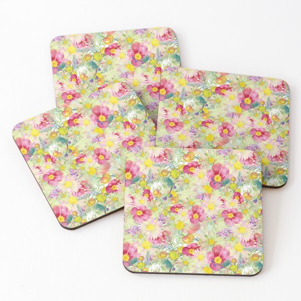 Item preview, Watercolour Bush Wildflower Garden designed and sold by Sketchbook Designs.
