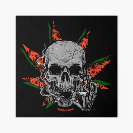 ファッション【 最終値下げ 】 PUSHESD  WEED  SKULL  90's