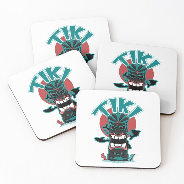 Item preview, Aquatic Tiki Mask designed and sold by TomiAx.