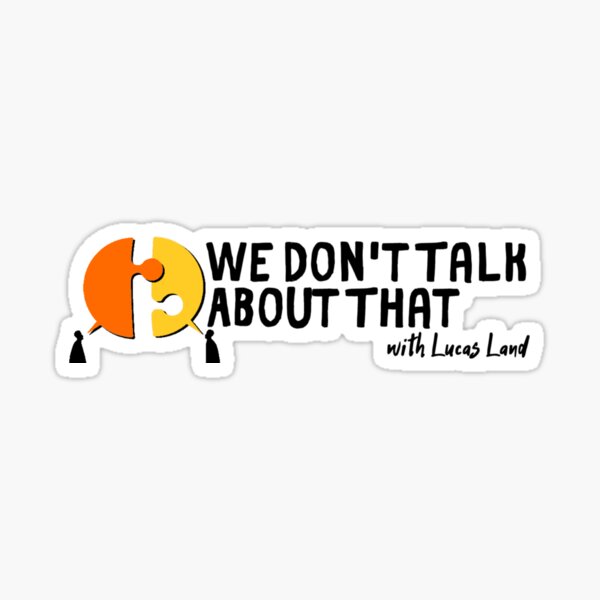 Podcast Logo Rectangle Sticker