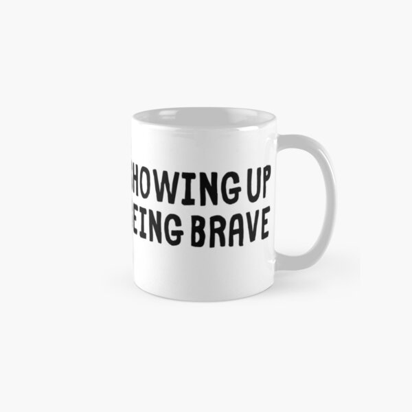 Keep Showing Up Rectangle Classic Mug