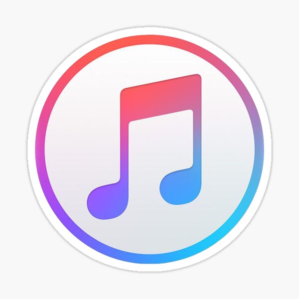 iTunes Logo Sticker