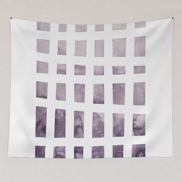 Item preview, Watercolor violet geometric designed and sold by ElaSzczepaniak.
