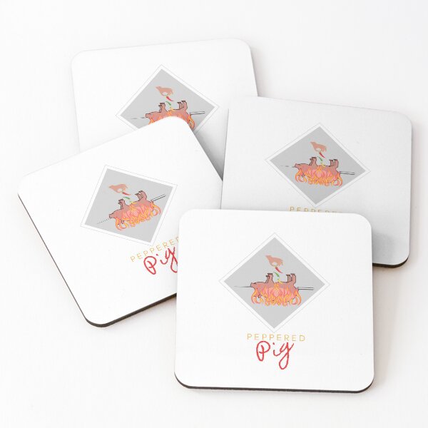 Item preview, peppered pig spoof on pepper pig designed and sold by BHCreative.