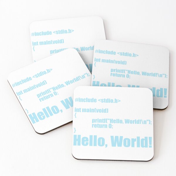 Item preview, Hello, World! designed and sold by auraclover.