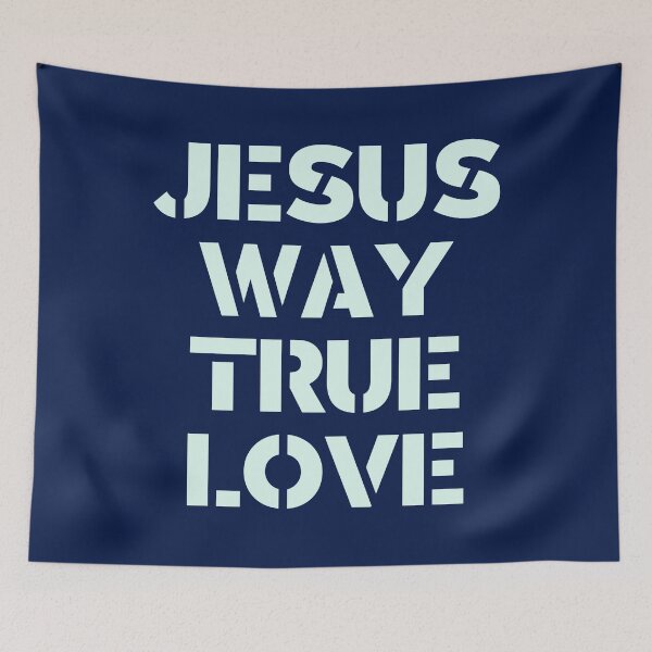 Item preview, Jesus, way, truth, love. Christ t-shirt design for men and women designed and sold by Whiskylover.