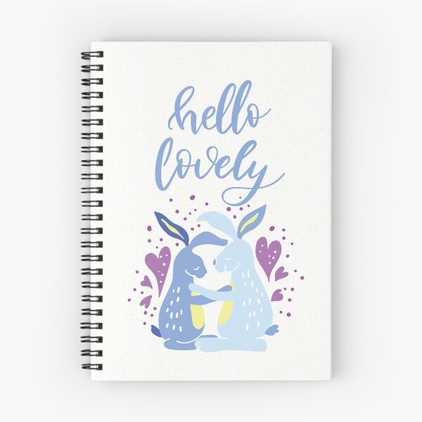 Item preview, Hello Lovely designed and sold by GrayCatGraphics.