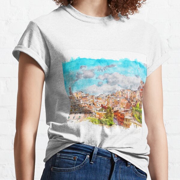 Siena, cityscape Classic T-Shirt