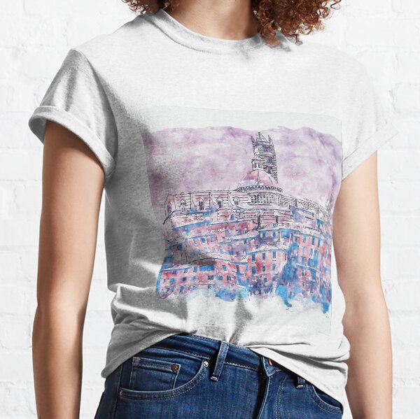 Siena, cityscape Classic T-Shirt