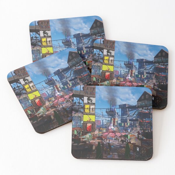 Item preview, Diamond City Landscape  designed and sold by Zombie_Mellon.