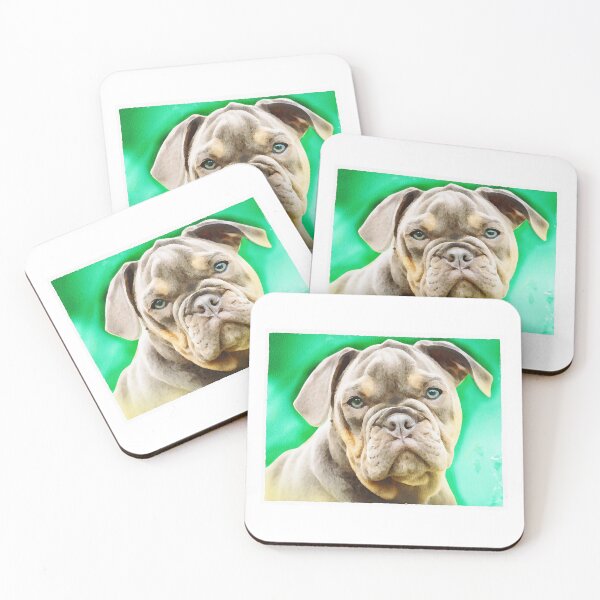 Item preview, Bulldog puppy watercolour effect designed and sold by Gerald Waters.