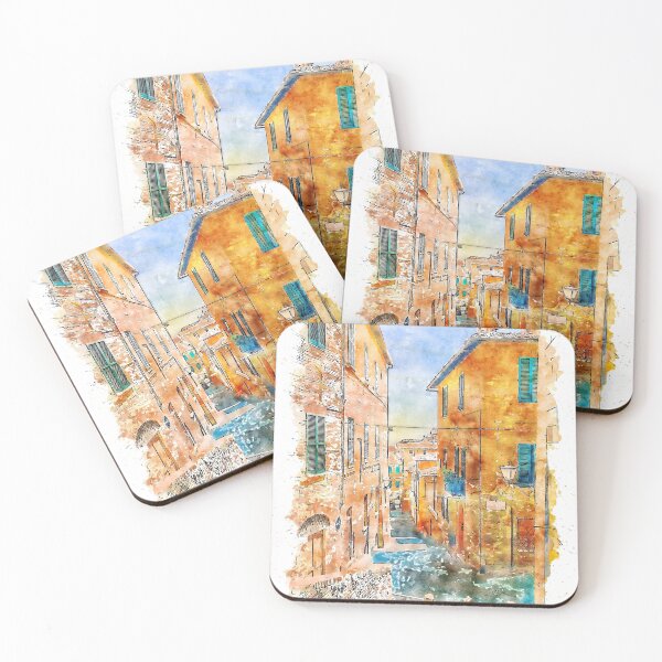 Item preview, Siena, Streets of Tuscany designed and sold by AM FineArtPrints.