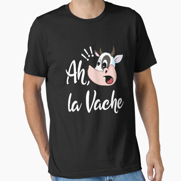 Artikel-Vorschau von Ah La Vache Oh meine Kuh Französisch Phrase, designt und verkauft von jaygo.
