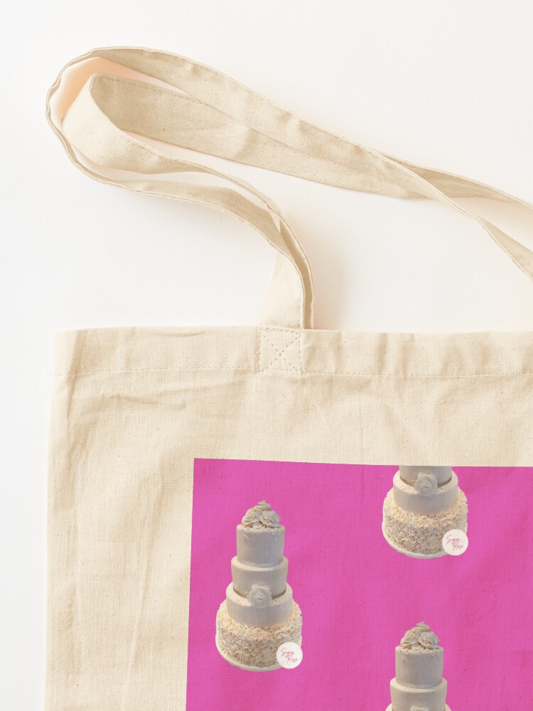 Alternate view of Elegant Wedding Cake Tote Bag