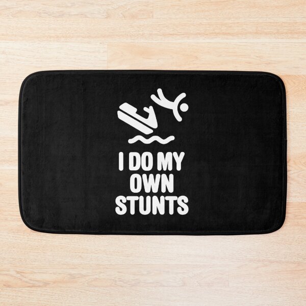 Item preview, I do my own stunts Jet Ski Personal Watercraft PWC gift Funny Jetski jet skiing and water sports gifts designed and sold by LaundryFactory.