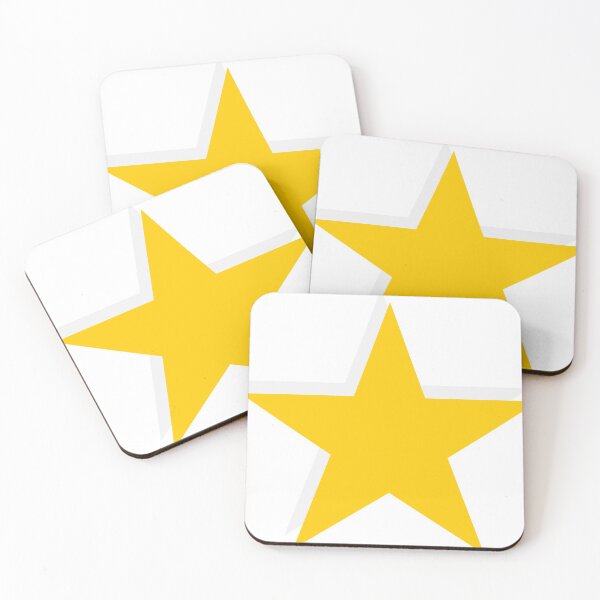 Item preview, yellow star with shadow designed and sold by Angela27.