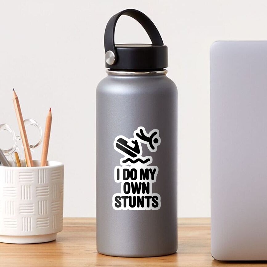 "Personal Watercraft PWC I do my own stunts Jet Ski gift Funny Jetski