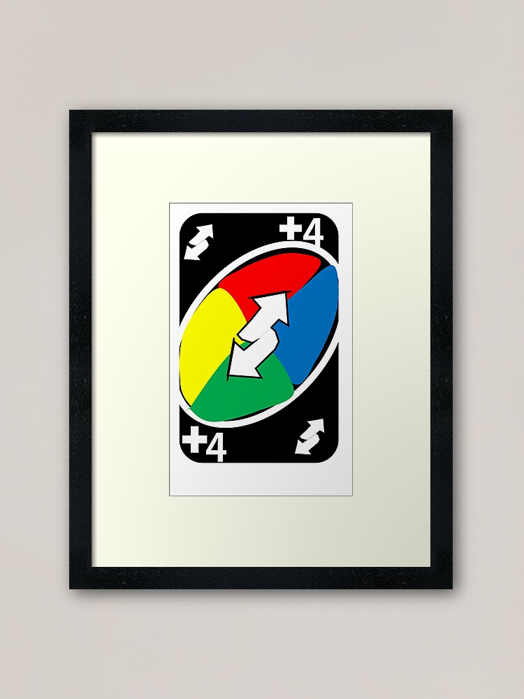 Reverse Uno Card with UK Flag Metal Print for Sale by CyberYogi
