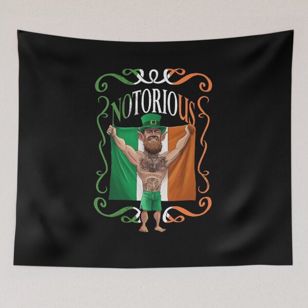 Item preview, The Notorious Leprechaun- Irish MMA Fighting Legend designed and sold by Merch-Tees.