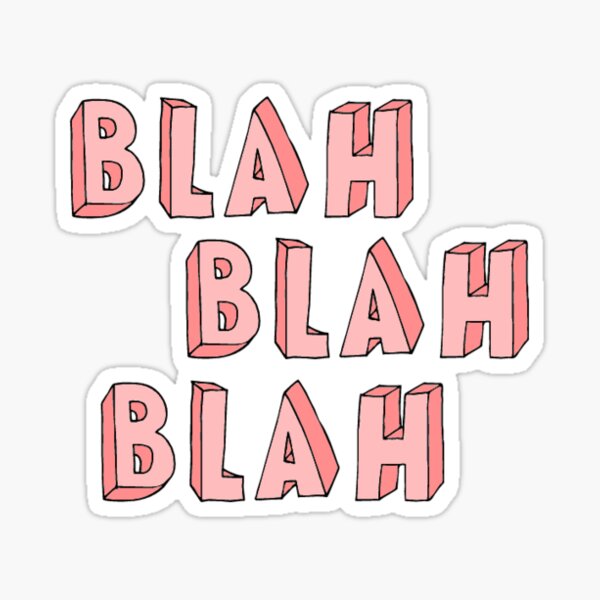 Tumblr Word Stickers Sticker