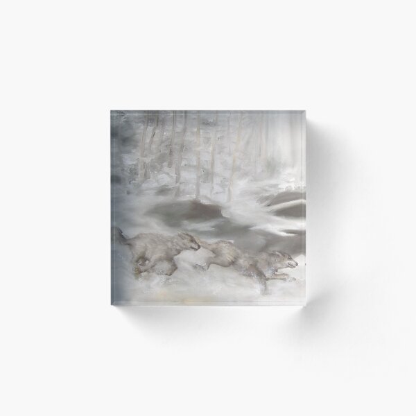 Sheep Among Wolves Acrylic Block