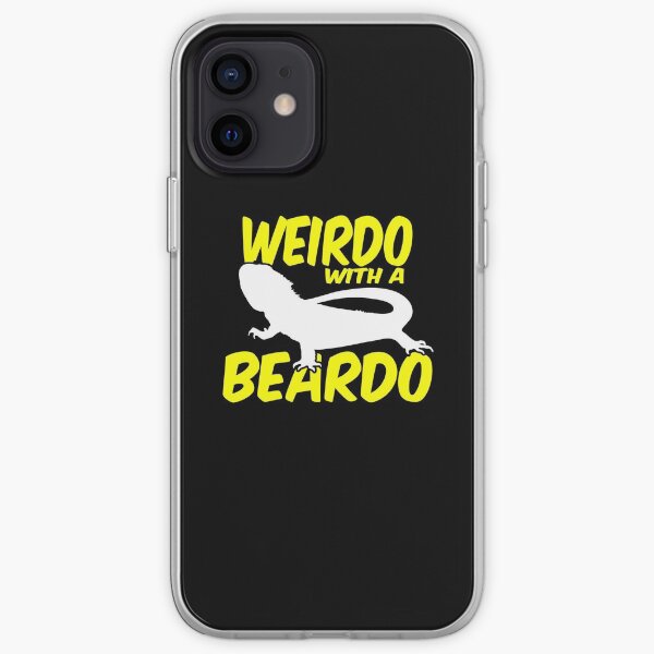 Weirdo With A Beardo Bearded Dragon iPhone Soft Case
