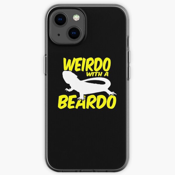 Weirdo With A Beardo Bearded Dragon iPhone Soft Case