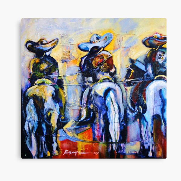 Charros Canvas Print