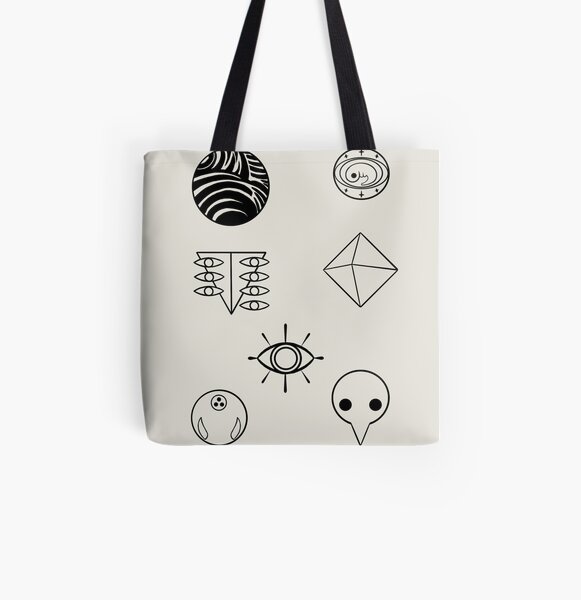 evangelion angels All Over Print Tote Bag