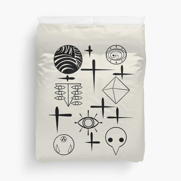 evangelion angels Duvet Cover