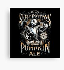 Skellingtons Pumpkin Royal Craft Ale Canvas Print