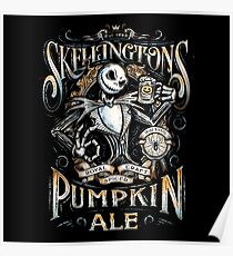 Skellingtons Pumpkin Royal Craft Ale Poster