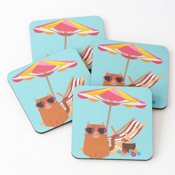 Item preview, Cat on the Beach! designed and sold by Cturan.