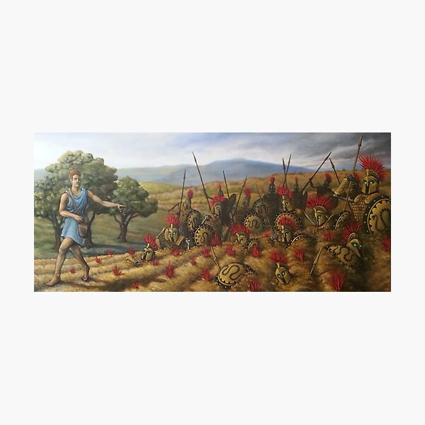 Sowing the Serpents Teeth Photographic Print