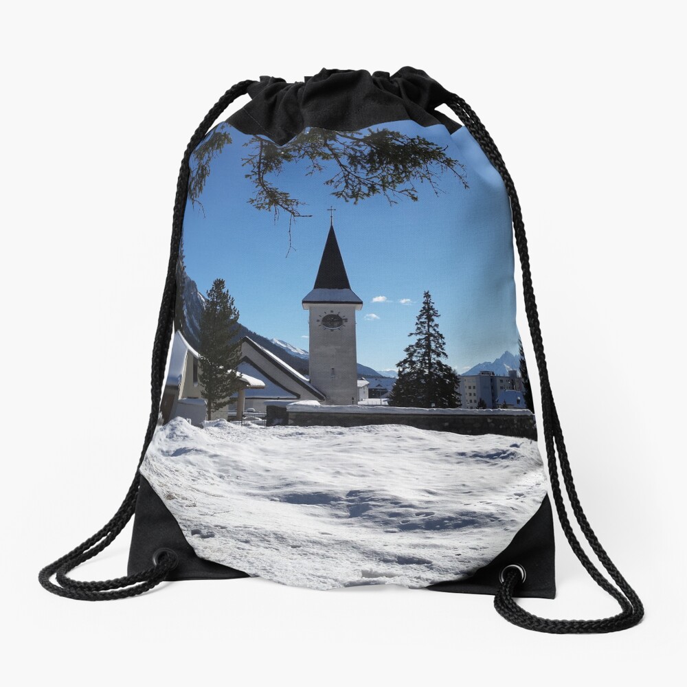Kirche Lenzerheide Turnbeutel